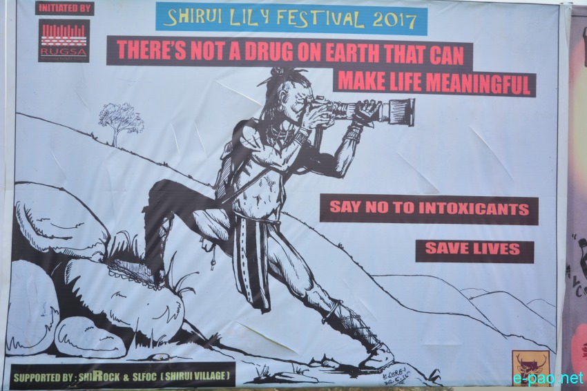 Art exhibition as part of Shirui Lily Festival at Ukhrul :: 17th May 2017