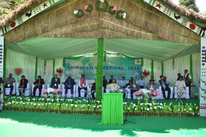 Opening ceremony of 2nd Shirui Lily State Festival at Shirui Village,  Ukhrul :: 24th April 2018