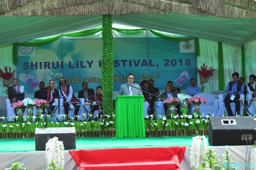 Opening ceremony of 2nd Shirui Lily State Festival at Shirui Village,  Ukhrul :: 24th April 2018
