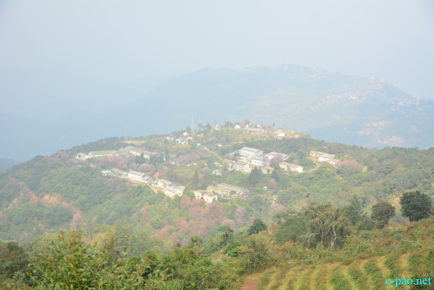 Landscape view of Mao, Senapati district, Manipur :: 21st November, 2020