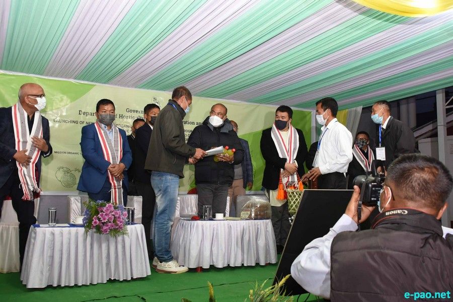 New range of packaged organic products launched by Chief Minister N Biren :: February 07 2021