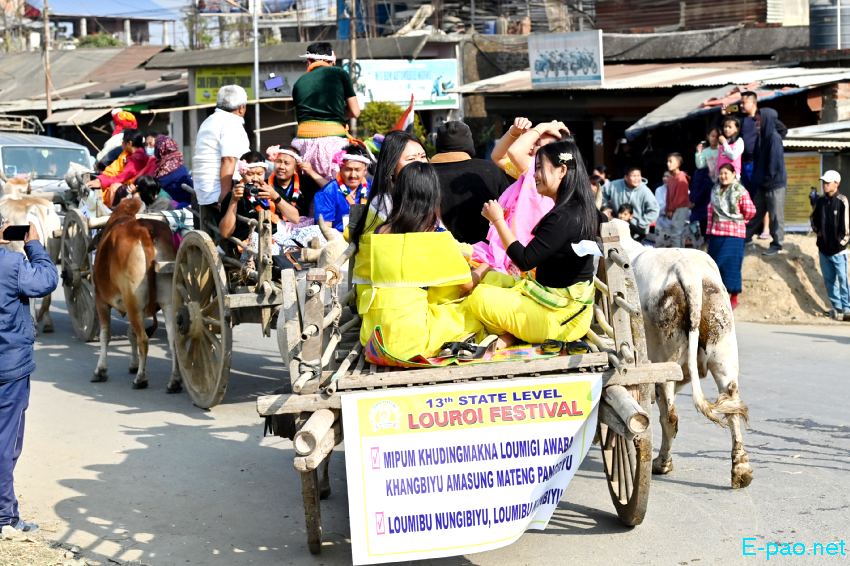 13th State Level Louroi Festival : San Gari Rally at Khurai Nandeibam Leikai :: 14th - 16th January 2023