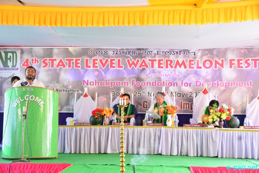 4th edition of State Level Water Melon festival at GM Hall Imphal :: 25th May 2015