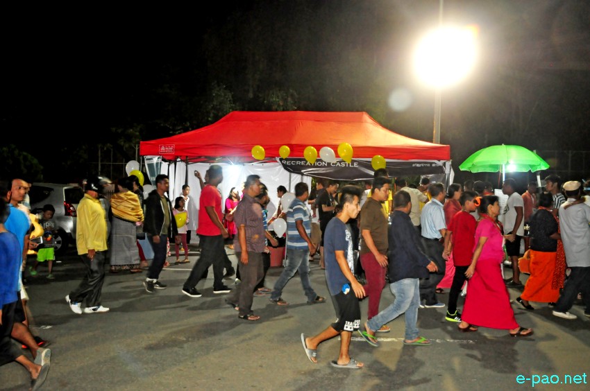 Food Stall : 'Imphal Evenings' - A night plaza lined up on Kangla Pat road  :: 02 October 2017
