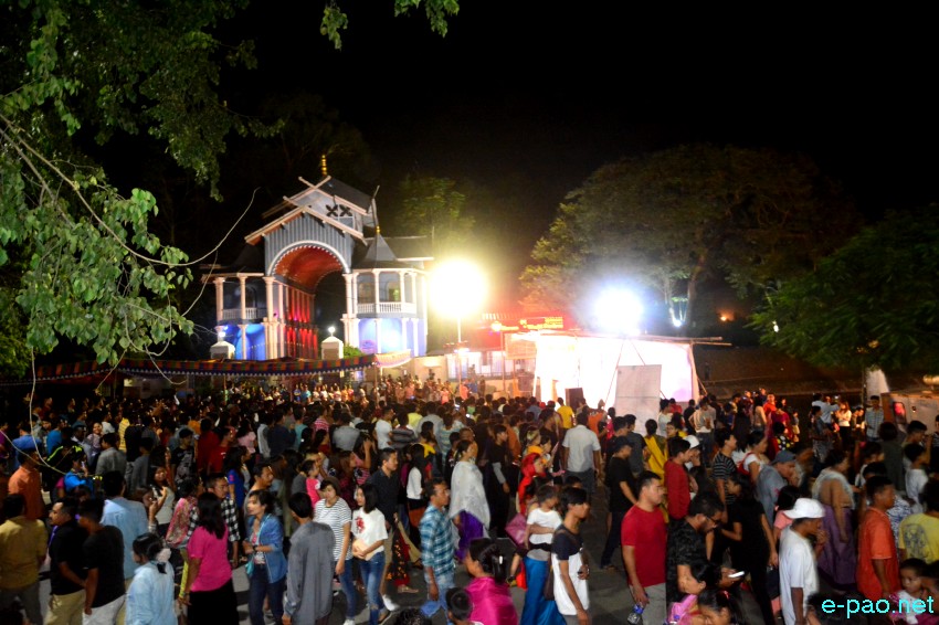 Food Stall : 'Imphal Evenings' - A night plaza lined up on Kangla Pat road  :: 02 October 2017