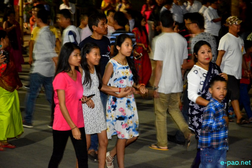 Food Stall : 'Imphal Evenings' - A night plaza lined up on Kangla Pat road  :: 02 October 2017