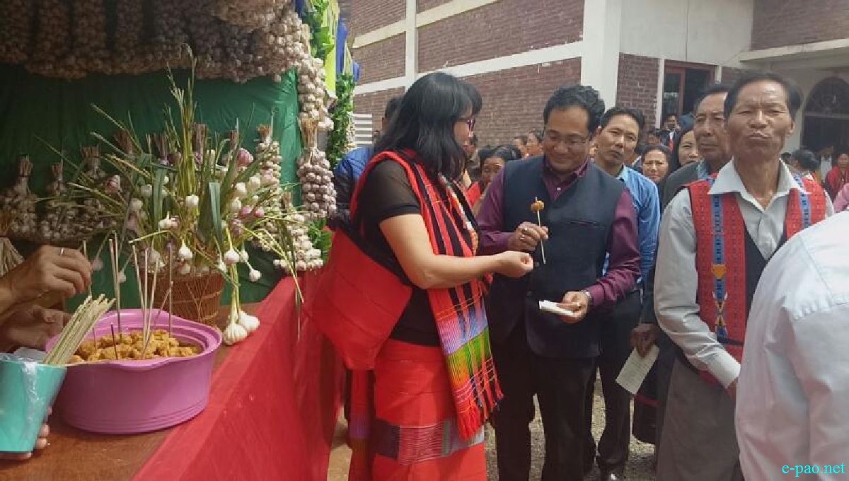 5th District Level Shuri Kaso Phanat (Garlic Festival) at Talui Village, Ukhrul :: 8th April 2017