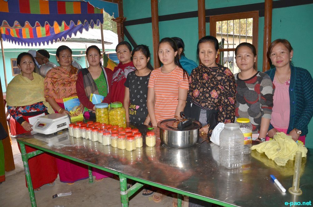 Training Programme on Food Processing at Oinam Awang Leikai :: February 23-24 2018