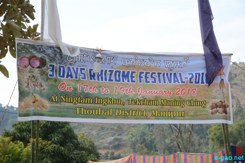 Rhizome Festival at Tekcham Maning Ching, Thoubal District :: 17th to 19th January 2018