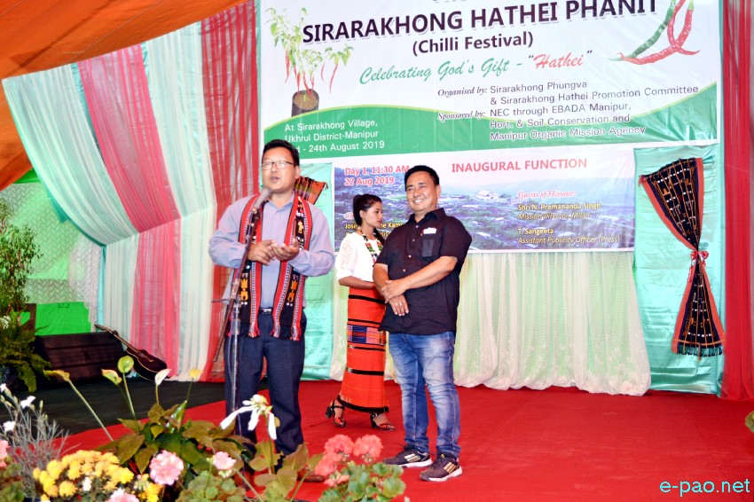 10th Sirarakhong Hathei Phanit (Chilli Festival) at Sirarakhong Village, Ukhrul :: 22 to 24 August 2019