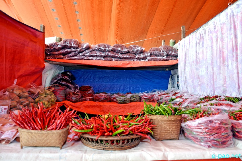 Stalls at 10th Sirarakhong Hathei Phanit (Chilli Festival) at Sirarakhong, Ukhrul :: 22 to 24 August 2019