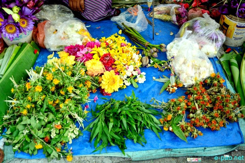 Seasonal food items as seen at Ima Keithel (Phouoibi, Leimarel, Emoinu Keithel) :: April 12th 2021