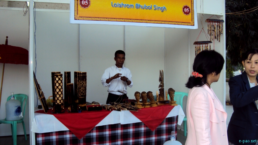 India-Myanmar Thematic Exhibition of Handloom and Handicrafts Products from Manipur at Mandalay, Myanmar :: Feb 24 - 28 2013