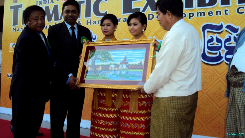 India-Myanmar Thematic Exhibition of Handloom and Handicrafts Products from Manipur at Mandalay, Myanmar :: Feb 24 - 28 2013