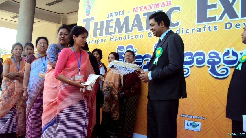 India-Myanmar Thematic Exhibition of Handloom and Handicrafts Products from Manipur at Mandalay, Myanmar :: Feb 24 - 28 2013