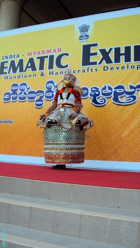 India-Myanmar Thematic Exhibition of Handloom and Handicrafts Products from Manipur at Mandalay, Myanmar :: Feb 24 - 28 2013
