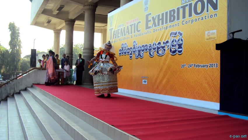 India-Myanmar Thematic Exhibition of Handloom and Handicrafts Products from Manipur at Mandalay, Myanmar :: Feb 24 - 28 2013