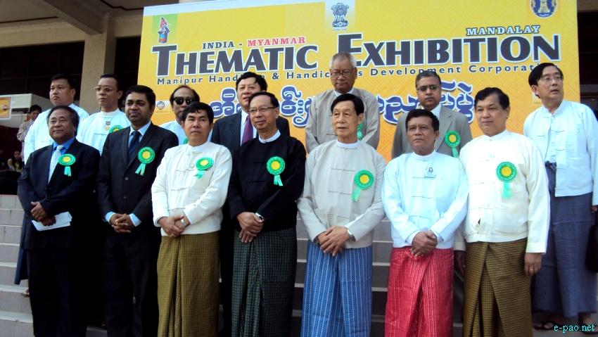 India-Myanmar Thematic Exhibition of Handloom and Handicrafts Products from Manipur at Mandalay, Myanmar :: Feb 24 - 28 2013