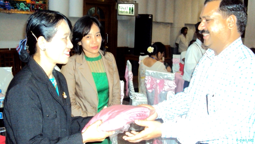 India-Myanmar Thematic Exhibition of Handloom and Handicrafts Products from Manipur at Mandalay, Myanmar :: Feb 24 - 28 2013