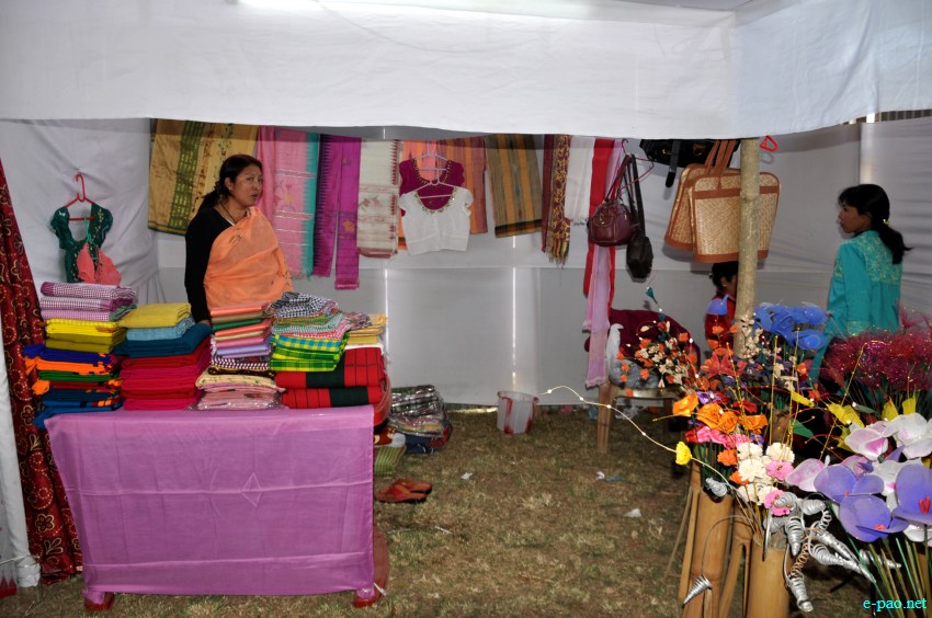 Gandhi Shilp Bazar 2013 at YRSC/TRAU (Tiddim Ground) Imphal West, Manipur  ::  8th to 17th February 2013