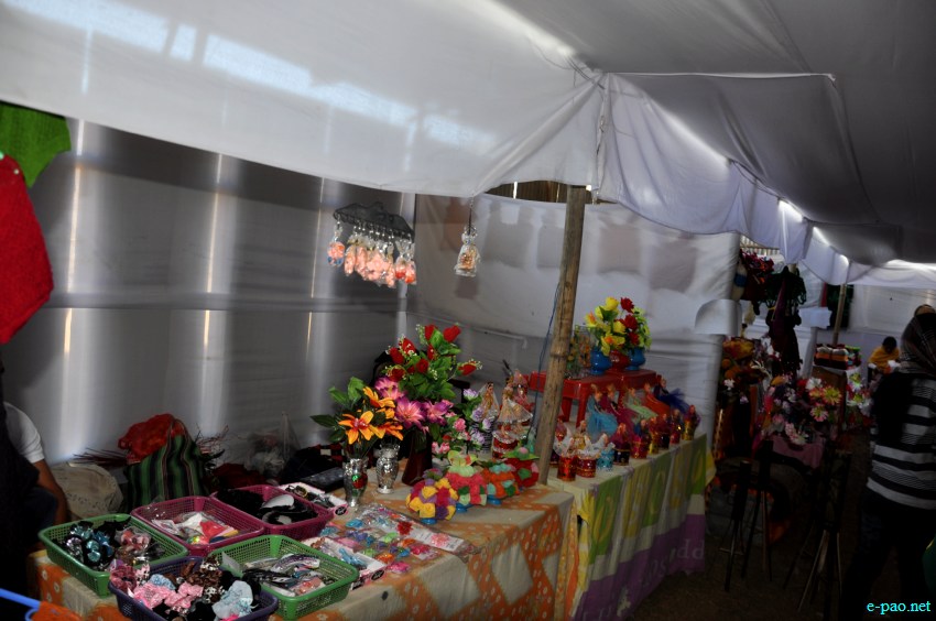 Gandhi Shilp Bazar 2013 at YRSC/TRAU (Tiddim Ground) Imphal West, Manipur  ::  8th to 17th February 2013