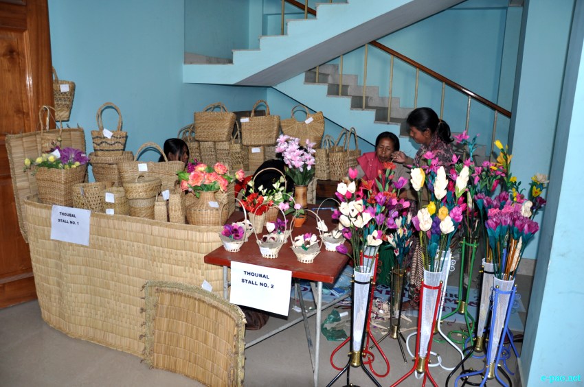 Handicrafts at State Level Youth festival (Convention, Cultural Festival & Yuva Kriti) at Lamyanba Sanglen, Imphal :: 18 - 20 February 2013