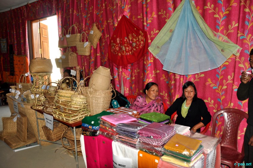 Handicrafts at State Level Youth festival (Convention, Cultural Festival & Yuva Kriti) at Lamyanba Sanglen, Imphal :: 18 - 20 February 2013