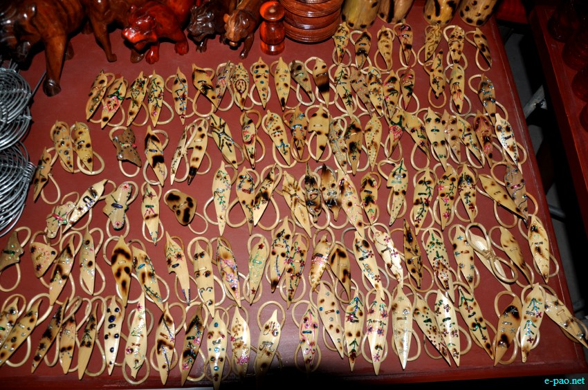 A Handicraft Exhibit at State Level Youth festival at Lamyanba Sanglen, Imphal :: 18 - 20 February 2013