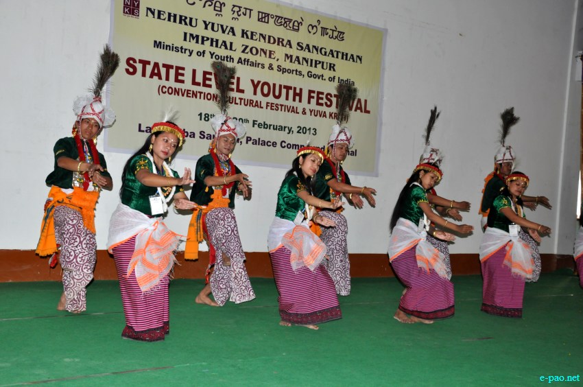 Thougal Jagoi at State Level Youth festival at Lamyanba Sanglen, Imphal :: 18 - 20 February 2013