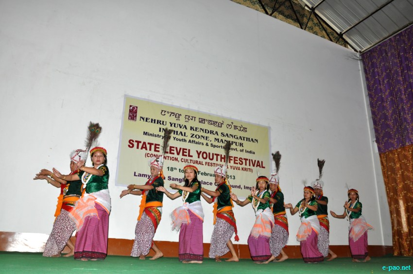 Thougal Jagoi at State Level Youth festival at Lamyanba Sanglen, Imphal :: 18 - 20 February 2013