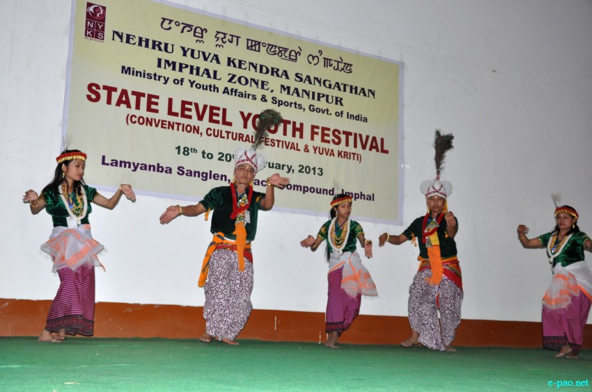 Thougal Jagoi at State Level Youth festival at Lamyanba Sanglen, Imphal :: 18 - 20 February 2013
