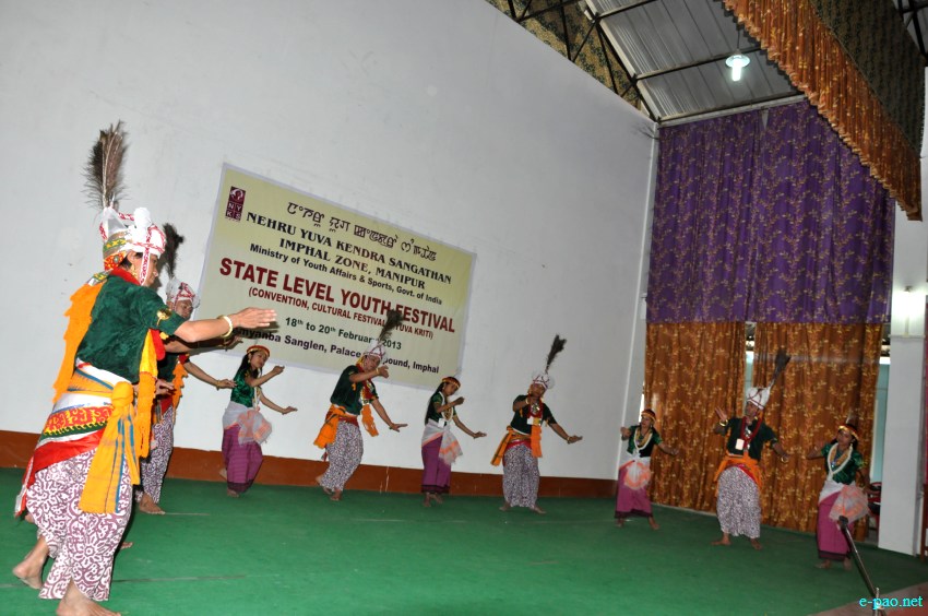 Thougal Jagoi at State Level Youth festival at Lamyanba Sanglen, Imphal :: 18 - 20 February 2013