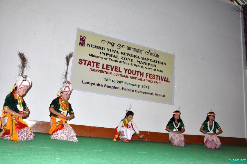 Thougal Jagoi at State Level Youth festival at Lamyanba Sanglen, Imphal :: 18 - 20 February 2013