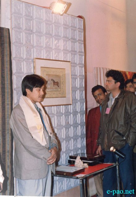Arambam Sunitikumar : First National Awardee in Wood Carving of Manipur : Carvings  ::  2015
