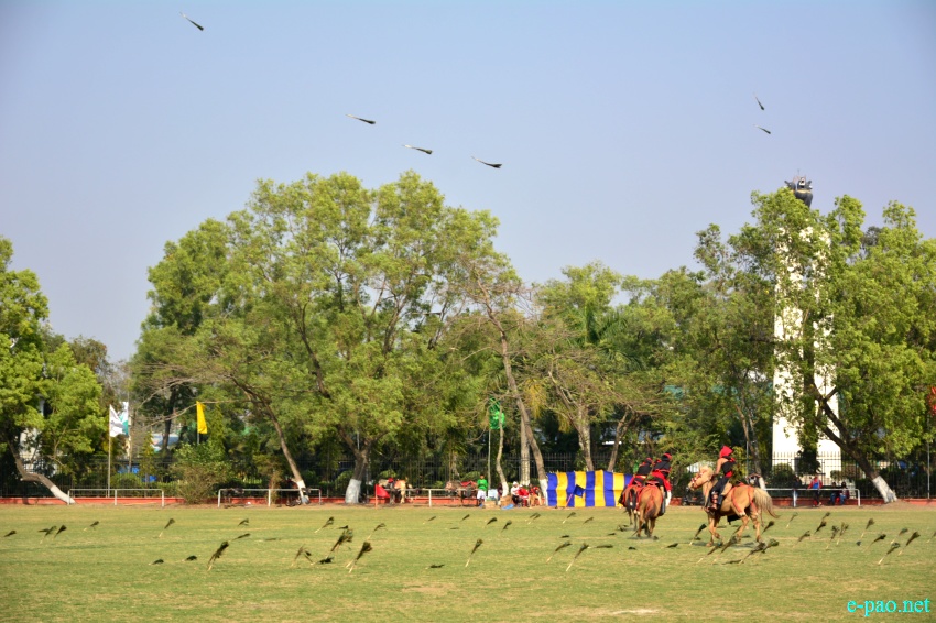 Arambai show - at 7th 57 Mountain Division Polo Tournament at Mapal Kangjeibung :: 02 March 2017