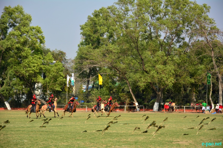 Arambai show - at 7th 57 Mountain Division Polo Tournament at Mapal Kangjeibung :: 02 March 2017