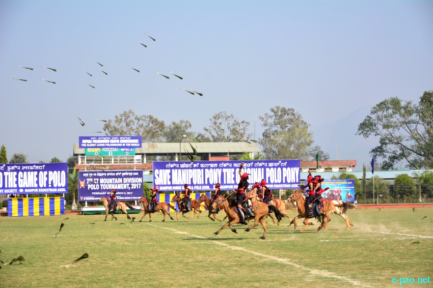 Arambai show - at 7th 57 Mountain Division Polo Tournament at Mapal Kangjeibung :: 02 March 2017