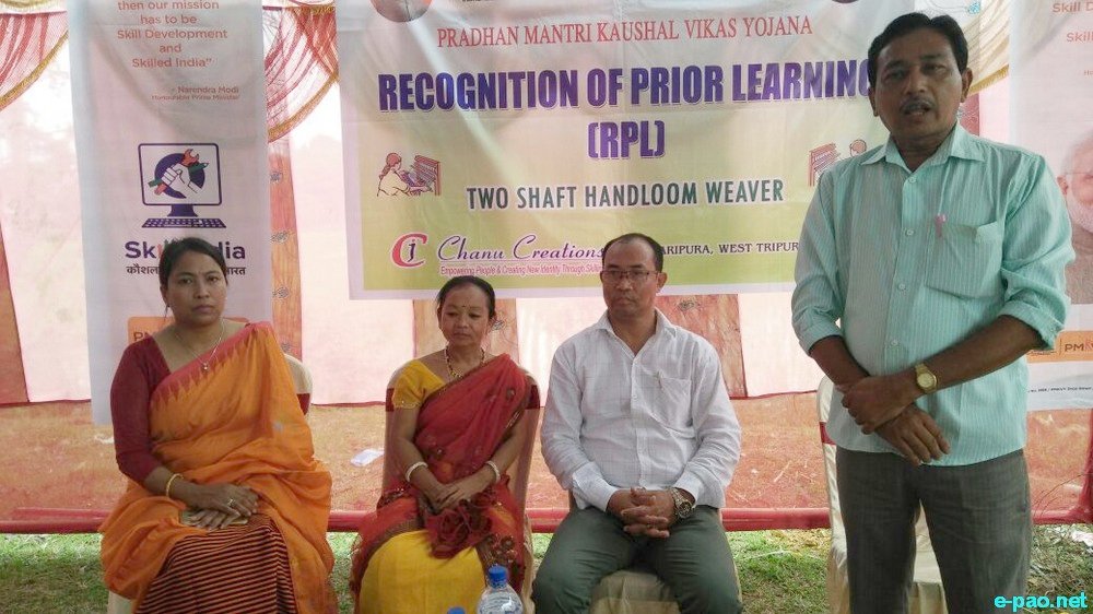 Chanu Creations, Training Partner of Textile Sector Skill Council (TSC) to implement RPL under PMKVY in Manipur & Tripura