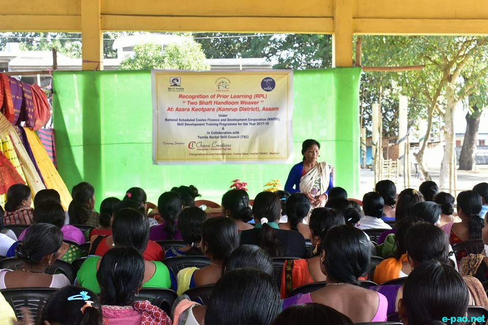 Skill Development Training Programme in Azara Keotpara, Assam :: 20 - 21 December, 2017