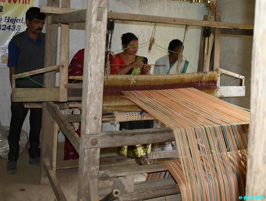 Training - Handloom Weaver at Gouranagar, Hojai, Assam  :: 24th December, 2017