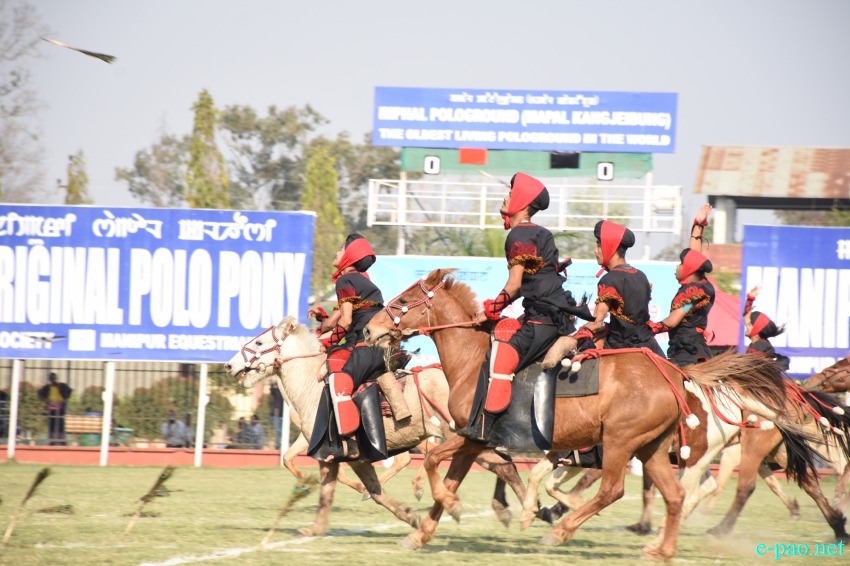 Arambai show - at 2nd Governor's Trophy State Level Mukna Kangjei Tournament at Mapal Kangjeibung :: 29th March 2019