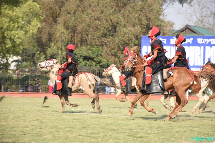 Arambai show - at 2nd Governor's Trophy State Level Mukna Kangjei Tournament at Mapal Kangjeibung :: 29th March 2019