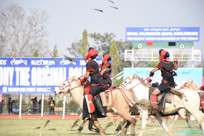 Arambai show - at 2nd Governor's Trophy State Level Mukna Kangjei Tournament at Mapal Kangjeibung :: 29th March 2019