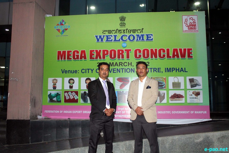 Mega Export Conclave (Make in Manipur products) at City Convention Centre, Imphal :: 23 March 2022
