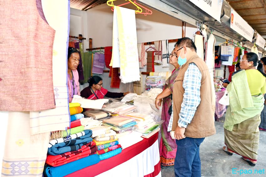 Manipur International Textile Expo (MANITEX) at Urban Haat, Nilakuthi :: 10th November 2022