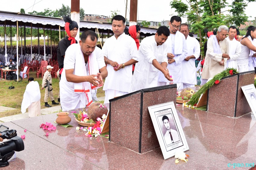 14th -  The Great June Uprising Observation at Kekrupat Martyrs' Memorial complex, Imphal :: June 18 2015