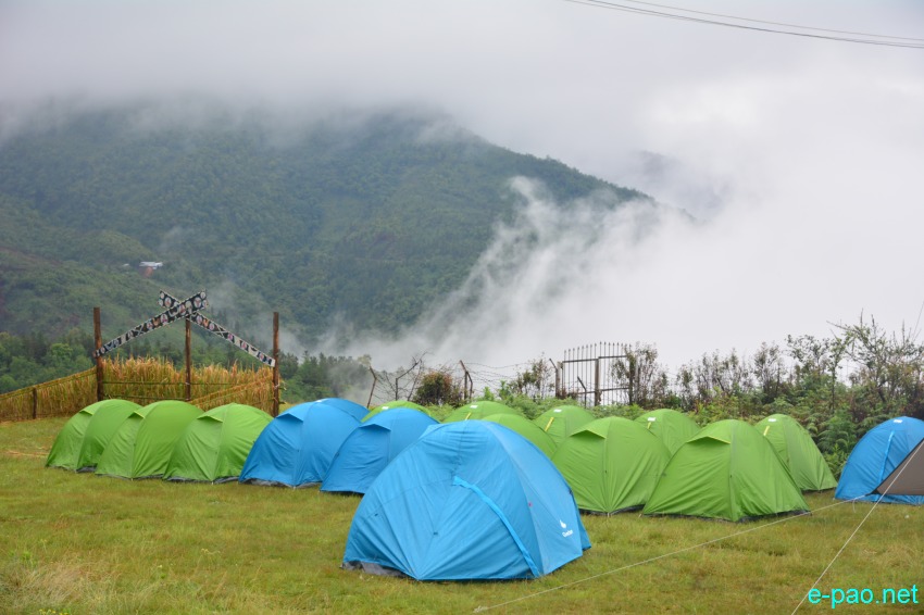 Camping at Phangrei and Zero Mile in Shirui, Ukhrul District :: 17th May 2017