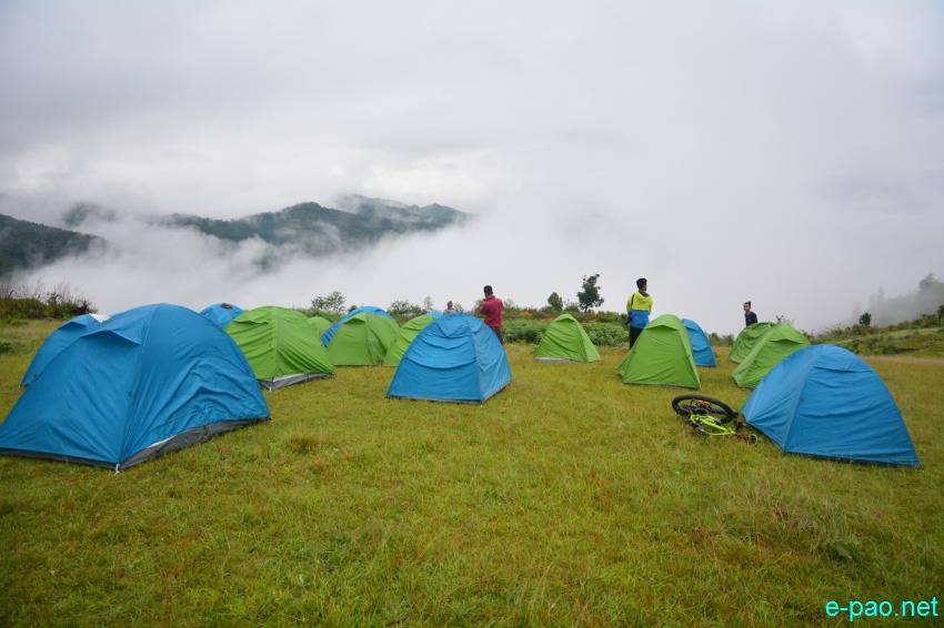 Camping at Phangrei and Zero Mile in Shirui, Ukhrul District :: 17th May 2017