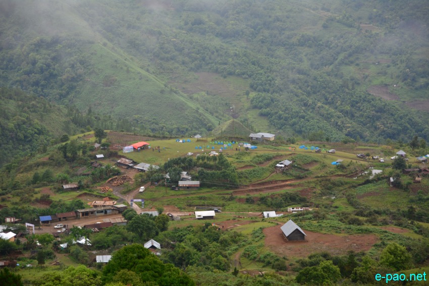 Camping at Phangrei and Zero Mile in Shirui, Ukhrul District :: 17th May 2017