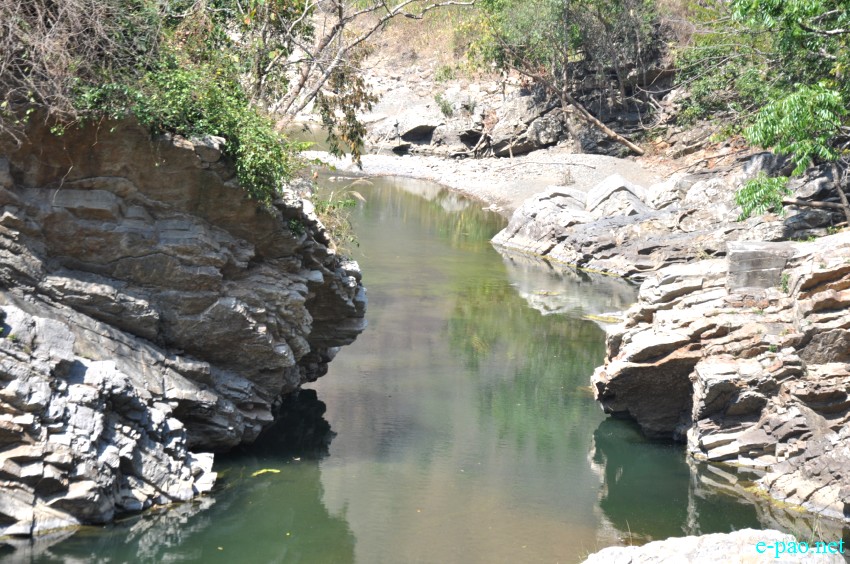 Challou River located at Ukhrul District :: 3rd March 2018